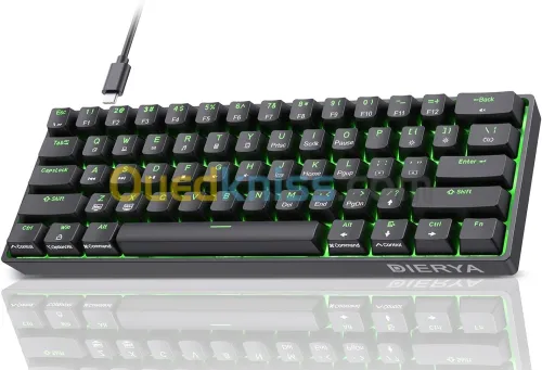 DIERYA DK61SE 60% clavier de jeu mécanique