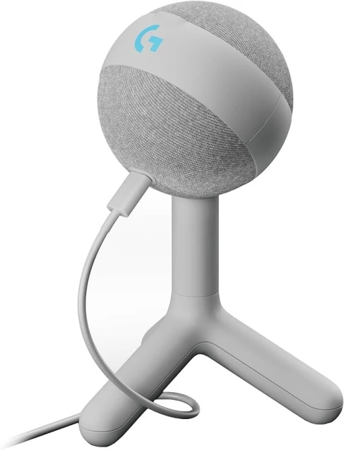 Microphone Gaming RVB Logitech G Yeti Orb (Noir) (blanc)