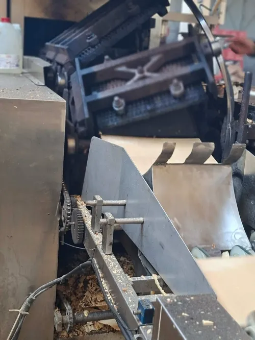 Fabrication des gaufrette 51 plaque