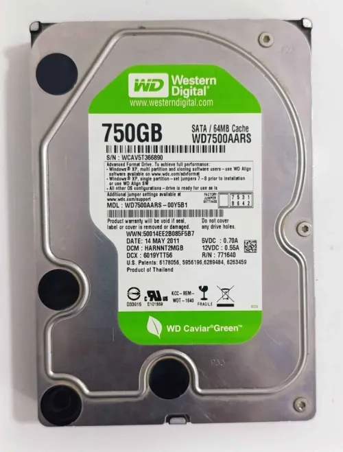 DUSC DUR 750 GB HDD