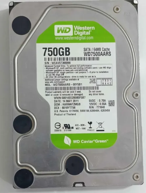 HDD 750 GB