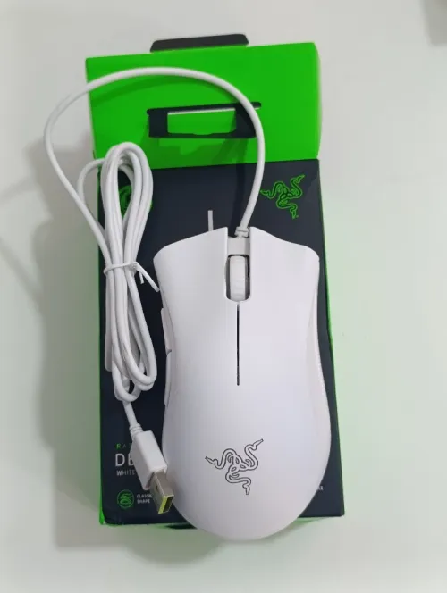 SOURIS RAZER DEATHADDER ESSENTIAL WHITE ÉDITION NEUF