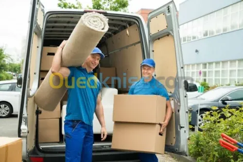 Déménagement et transports نقل البضائع و ترحيل اثاث 