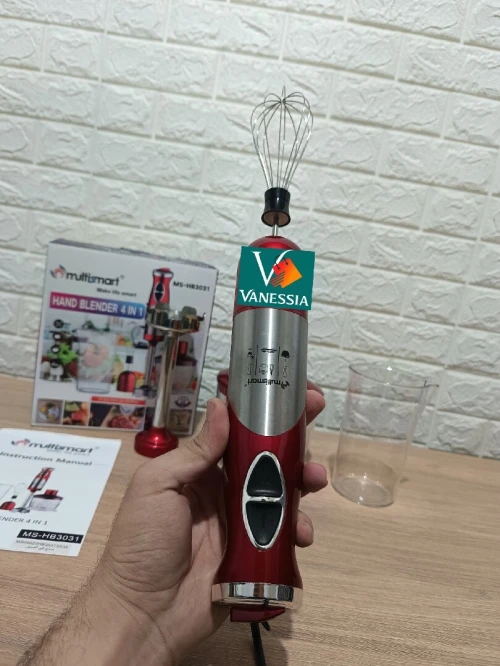 Robot 4En1 Marque Multismart Couleur Rouge