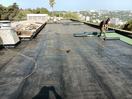Travaux d'étancheité 
