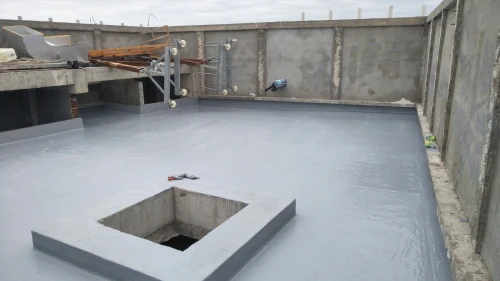 Travaux d'étancheité 