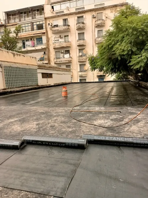 Travaux d'étancheité 
