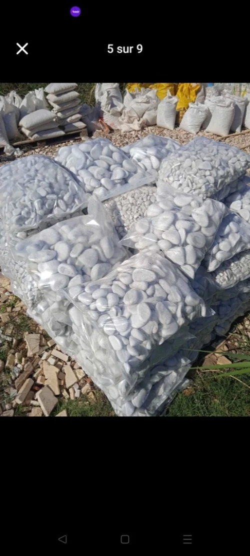 Gallet pour décoration de jardin, espace Vert, piscine, pour les gens  Livraison disponible