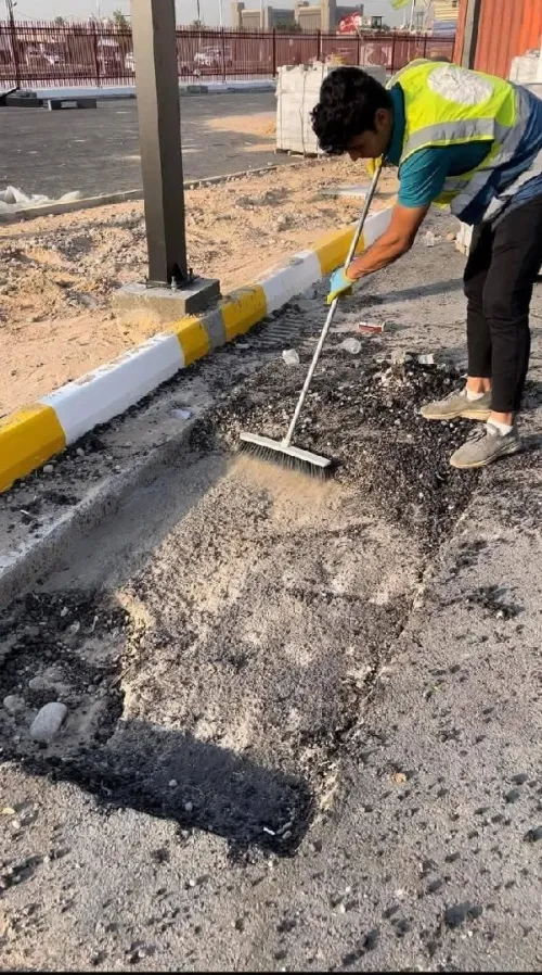 bitume froid  Fraisage butime Free sac  Gedroun butime  زفت بارد prêt à l'emploi réparation route