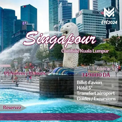 SINGAPOUR / Kuala Lumpur / LANGKAWI  été 2025
