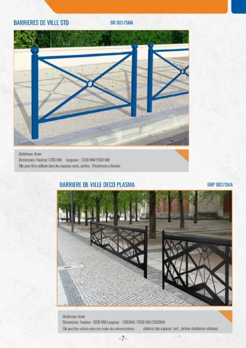 Éclairage publique & mobilier urbains 