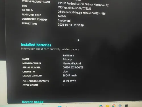 HP ProBook 4 G1iR 16