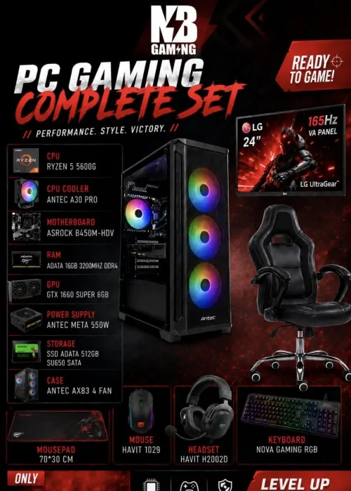 Setup pc complet