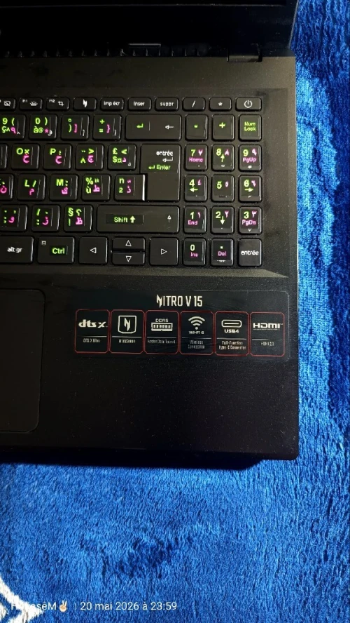 Pc portable gamer aver nitro v 15