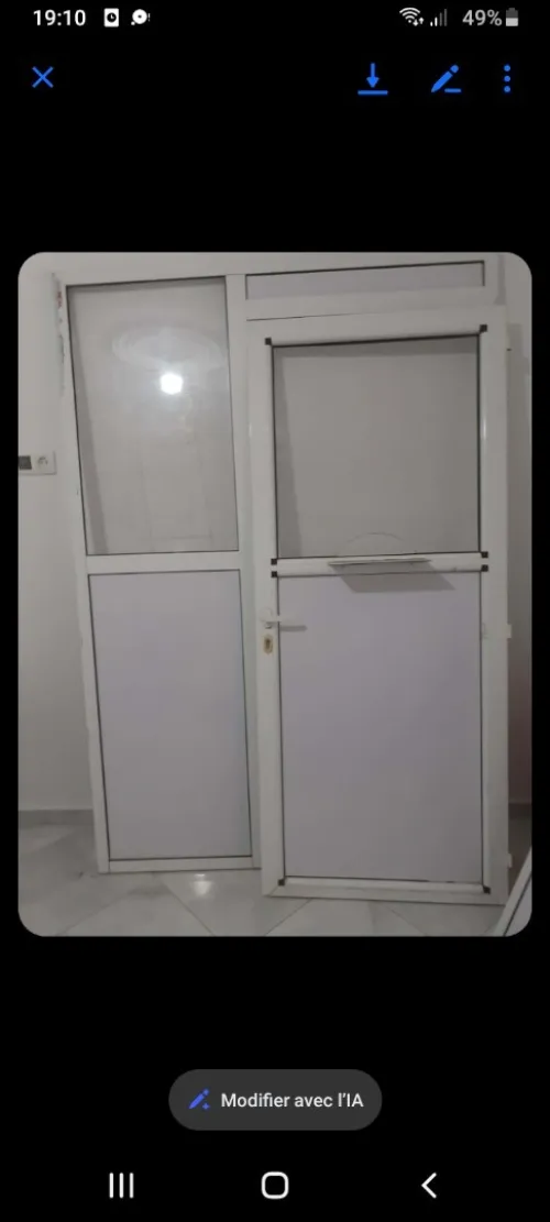 Porte aluminium