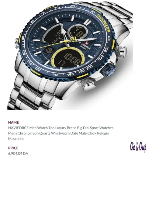 NAVIFORCE hommes mode montres décontractées hommes horloge à Quartz homme bracelet en cuir armée