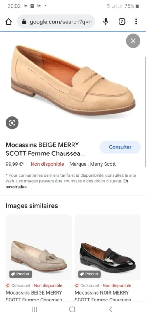 Mocassin Merry scott 