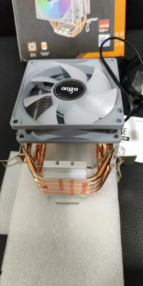 Aigo ICE200PRO Air CPU Cooler 2 Heatpipes Radiator Cooling Fan For Intel 115X 1200 1700 AM4 AM5 AMD