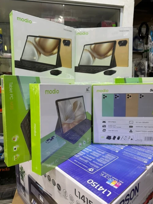 M38 Android Tablet, 10.1" HD IPS Display, 16GB RAM, 1000GB Storage, Dual SIM, 10000mAh Battery, 13MP Rear & 8MP Front Camera M38