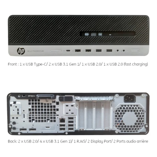 Ordinateur PC de Bureau HP
