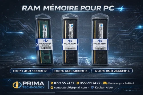 Les Ram DDR POUR LES PC DE bureau ET PORTABLE NEW