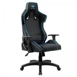 les Chaise Visiteur LUX Rembourrée Chaise Opérateur MODUS En Simili Cuir Noir Avec Accoudoir