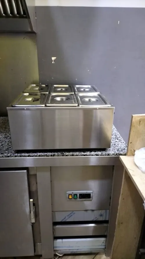 Bain mari 6 bacs