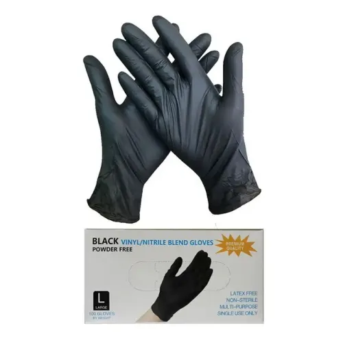 Gant vinyl nitrile noir