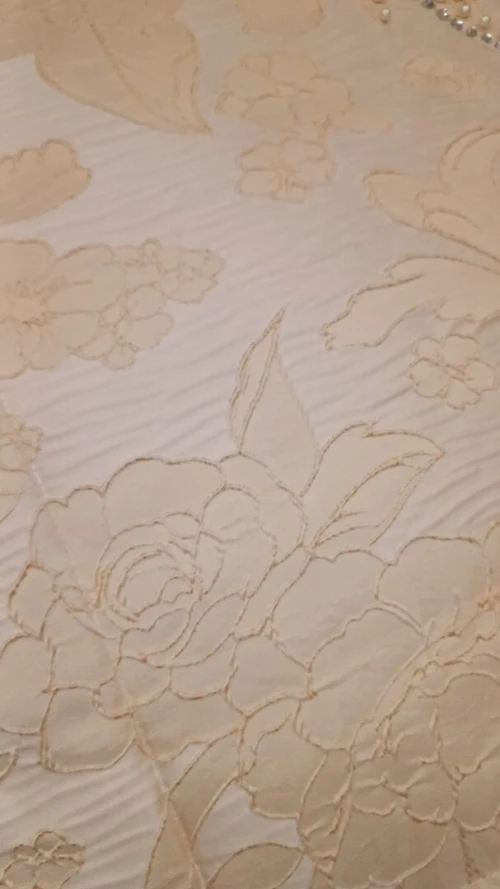 Couvre lit brocard pour mariée