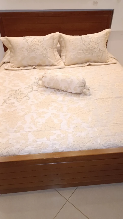 Couvre lit brocard pour mariée