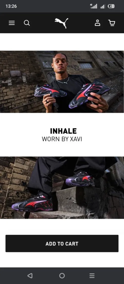 Puma inhale spiderman