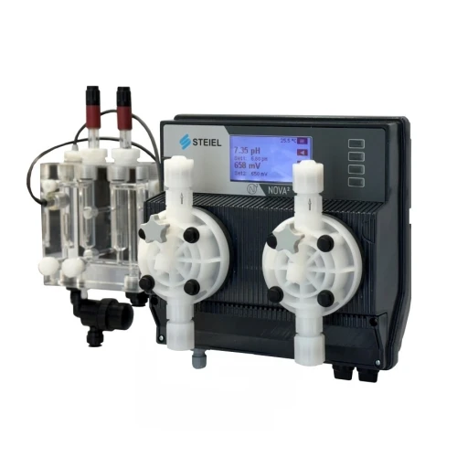 SYSTEME DE REGULATION POUR PISCINE CHLORE PH