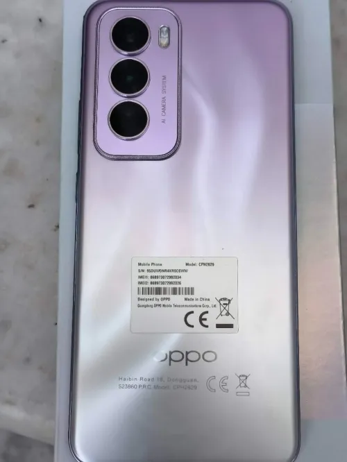 OPPO Reno 12 pro 5G version globale