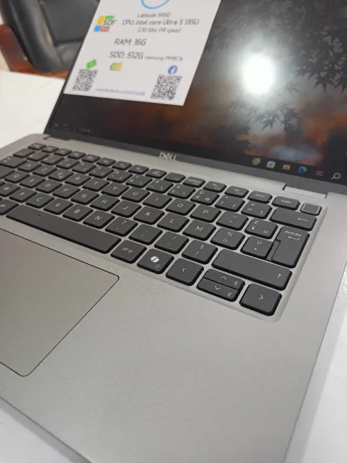Latitude 5450 intel core Ultra 5 135U RAM 16G SDD: 512G samsung PM9C1a 