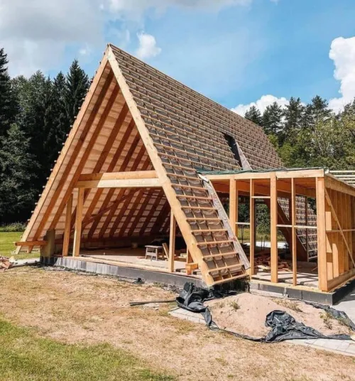 Construction de chalets bois & métal sur mesures