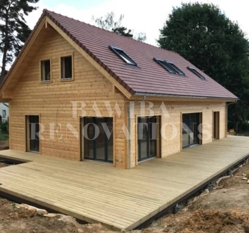 Chalet en bois sur mesure