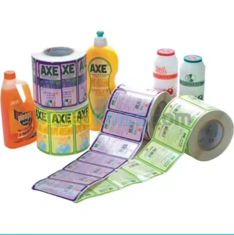 Etiquettes autocollantes impression flexo