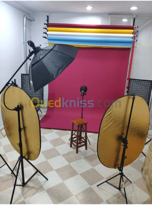 Location studio shooting 