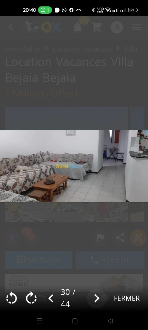 Location Villa Béjaïa Bejaia
