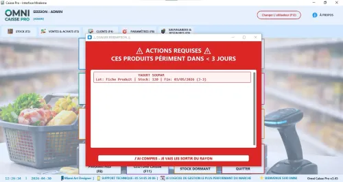 Logiciel de Gestion de Caisse et de Stock