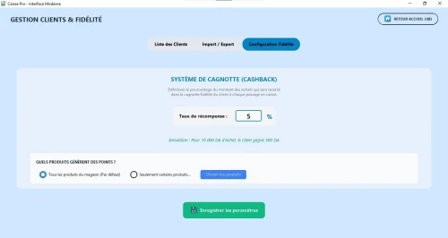 Logiciel de Gestion de Caisse et de Stock