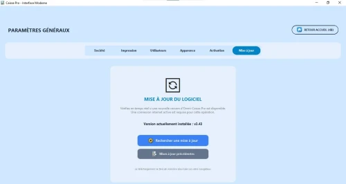 Logiciel de Gestion de Caisse et de Stock