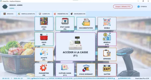 Omni Caisse Pro Logiciel de Gestion de Caisse et de Stock
