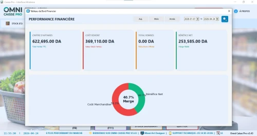 Logiciel de Gestion de Caisse et de Stock