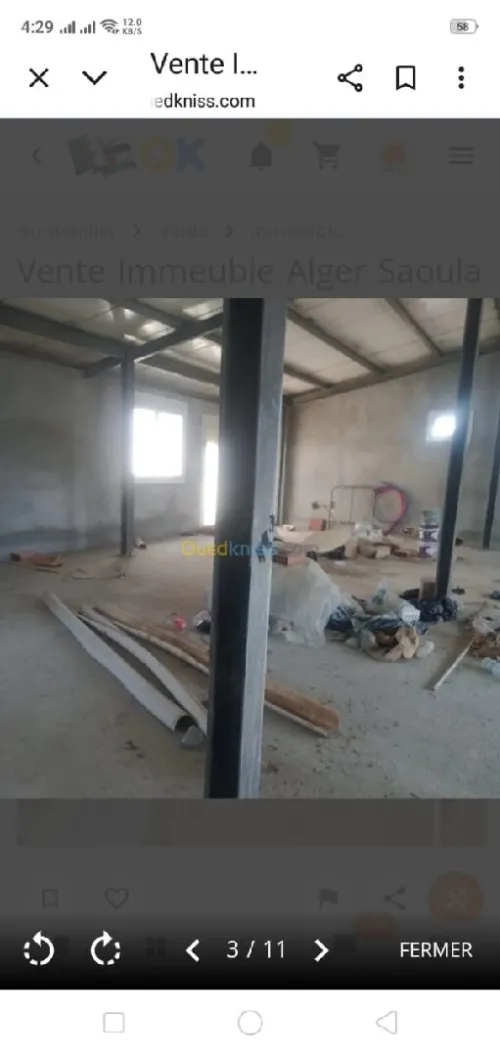 Vente Immeuble Alger Saoula
