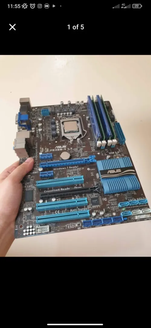Carte mère pro  + CPU i5 2500k + 16gb ram 