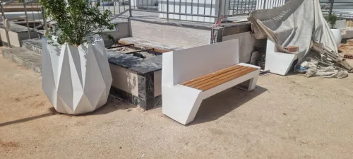 Mobilier urbain en GRC 