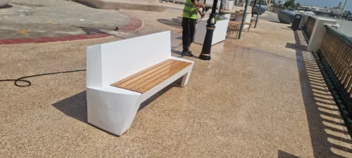 Mobilier urbain en GRC 
