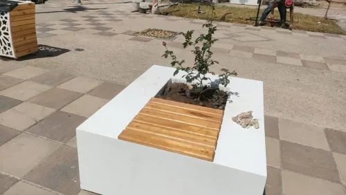 Mobilier urbain en GRC 