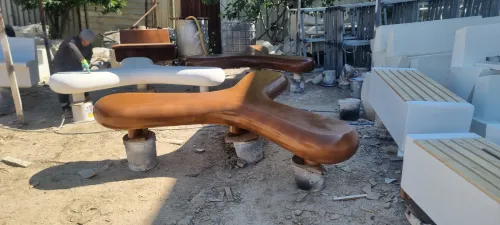 Mobilier urbain en GRC 